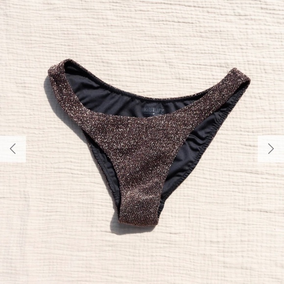 Kinilife Glimmer Curves Brief Black - Picture 1 of 4